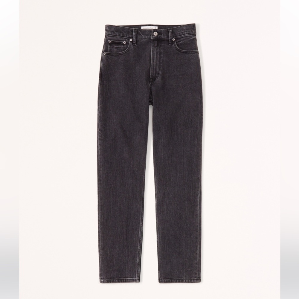 A&F High Rise Mom Jean - Picture 5 of 10
